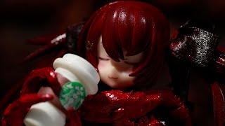 Bisu and her white gurl latte