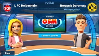 FC Heidenheim x Borussia Dortmund - Osm