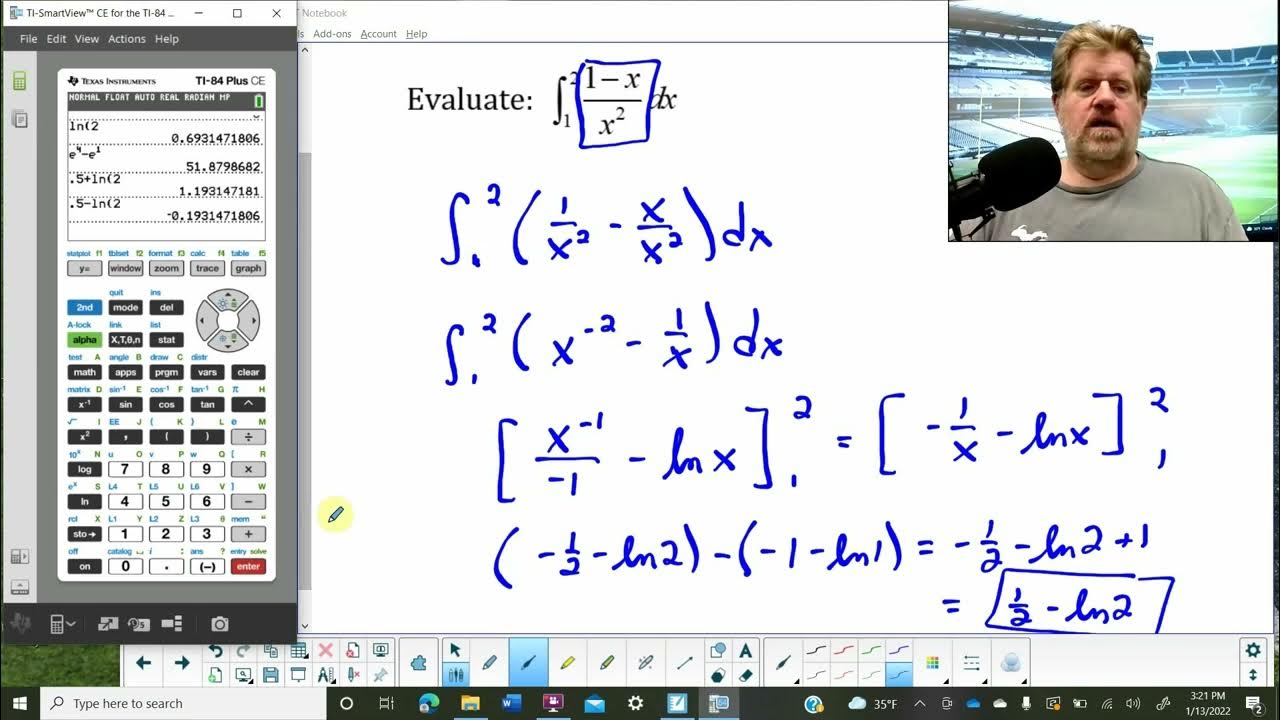 Solving Definite Integrals - YouTube