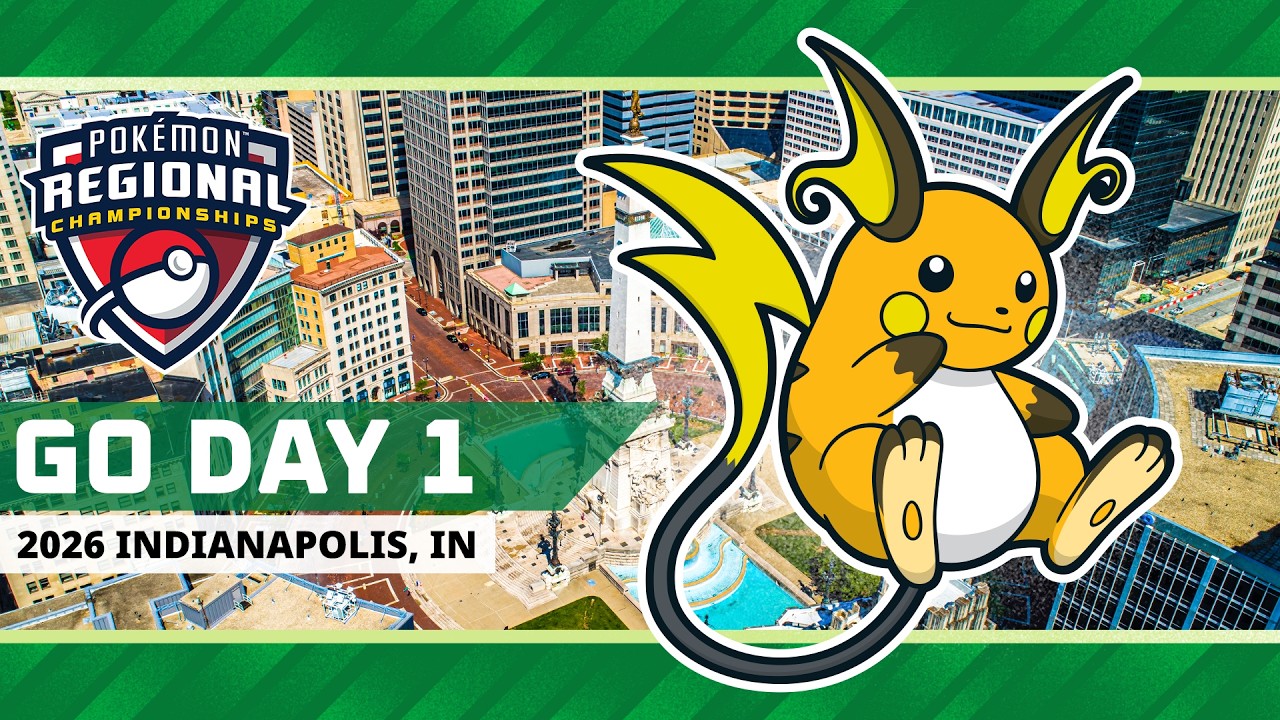 GO Day 1 | 2026 Pokémon Indianapolis Regional Championships - YouTube