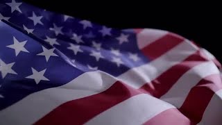 USA Flag Waving Stock Video screenshot 2