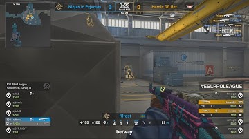 F0REST MVP!! - NiP vs Heroic - ESL Pro League S9