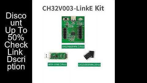 CH32V003 Development Board Kit CH32V003/CH32V203 Evaluation Board WCH QingKe RISC Learning Kit