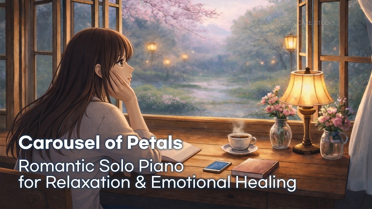 Carousel of Petals 🌸 | Romantic Solo Piano for Relaxation & Emotional Healing