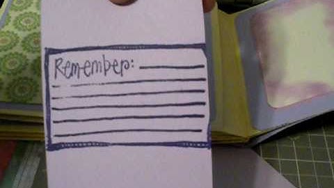 My First Manilla Folder Album