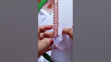 Thumbnail of beautiful embroidery 😍🪡 #handemboidery #embroidery #handbroidery