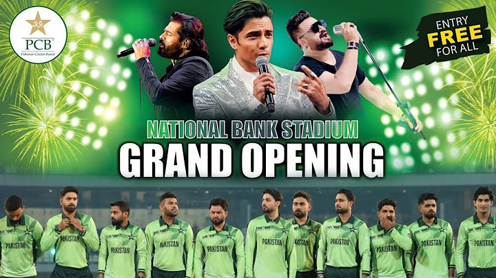 🔴 LIVE : Grand Inauguration of the New Built National Stadium KARACHI | Discover Pakistan