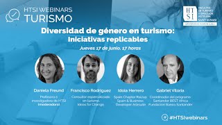 15º HTSI WEBINAR (2021) - Diversidad de género en turismo: iniciativas replicables