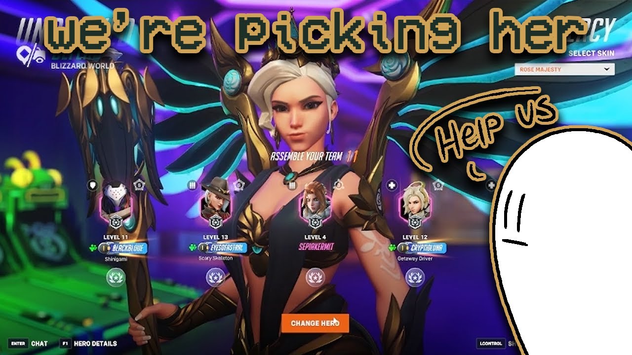 mercy mercy mercy (i'm bad) | Overwatch 2 [TWITCH VOD]