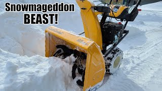 Cub Cadet 2X 30' MAX TwoStage 357cc Gas Snow Blower Review With Electric Start & Power Steering