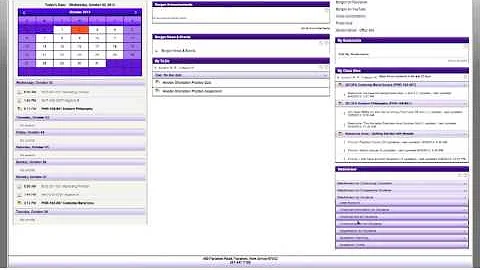 Using Portal at Bergen Community College
