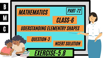 Q.3 EXERCISE:5.8 SOLUTION |CLASS-6 CHAPTER:5 EXERCISE-5.8 SOLUTION | NCERT MATHS CLASS-6 IN HINDI |