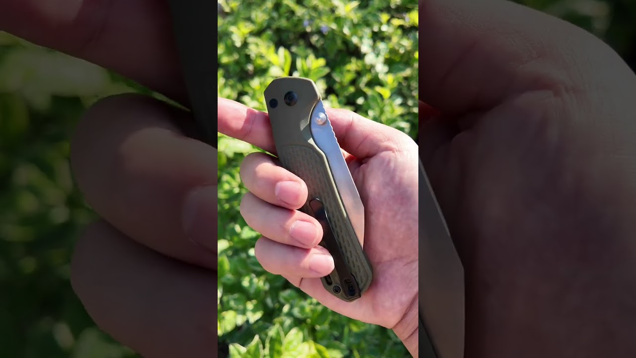 CJRB Pyrite-Light G10 Handle