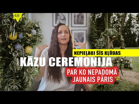 Video: Vai es varu rīkot kāzu ceremoniju un bez pieņemšanas?