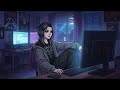 Anime Rebel Girl Coding 🌙 Cyberpunk Lofi for Focus, Hacking & Night Work