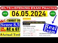 Ielts listening practice test 2024 with answers  06052024