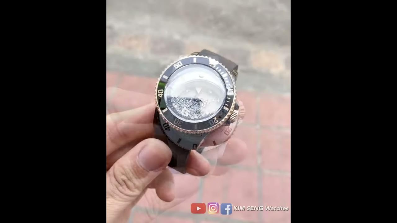 ICE-Watch - ICE Crystal White and Black Rose Gold - YouTube