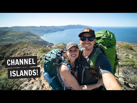 Backpacking Santa Cruz Island at CHANNEL ISLANDS National Park (Prisoners Harbor to Scorpion)