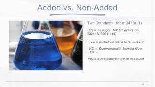 Week 3 FDA Adulteration