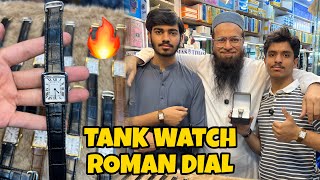 Tank Watch For Men In Roman Dial 🔥 | Watches for Men 