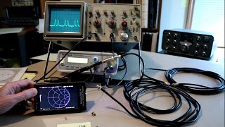 NanoVNA Demonstrations - Coax line reflections and Smith charts