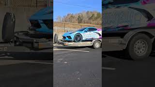 Tiktok famous brandy&Billy corvette wrapped up!