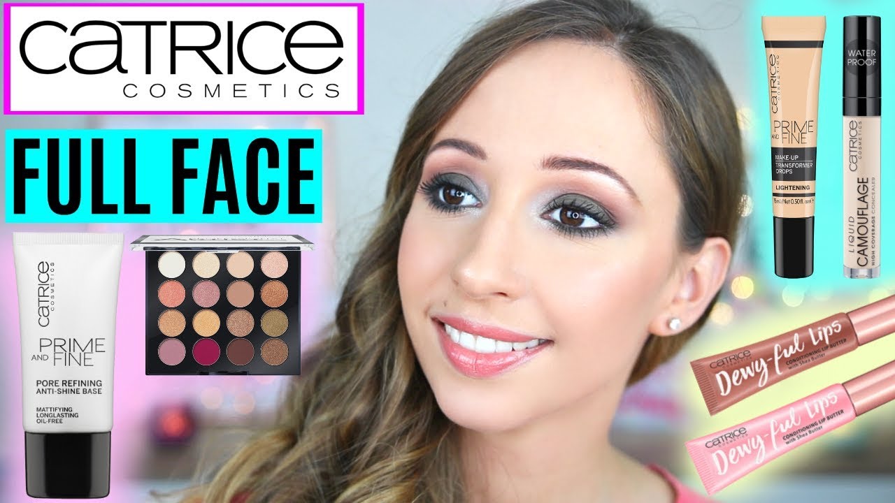 Full Face Using Only Catrice Makeup Tutorial YouTube