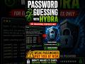 🔐 Weak Passwords Get Cracked Fast!