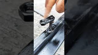 flood barrier lock setting ASP all in one point #newtoyouconstructionsite #polycarbonatesheet