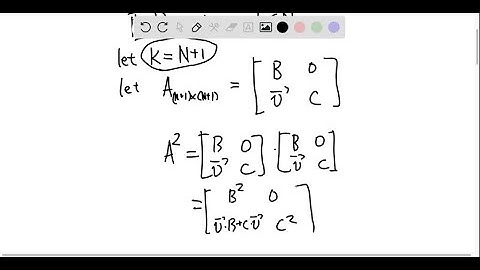Use partitioned matrices to prove by induction that the product of two lower triangular matrices is…