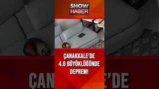 Çanakkalede Korkutan Deprem 