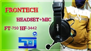 Frontech Headset+Mic ft-750 hf-3442 || Unboxing || Reviews || Best Headphone under 1000