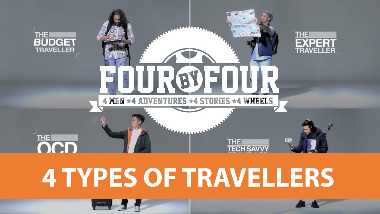 4 types of travellers