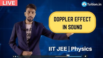 Doppler Effect in Sound | IIT JEE Physics