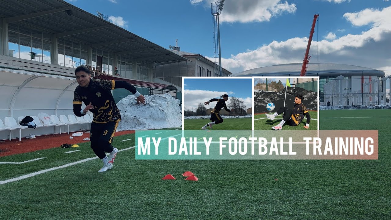 PRO FOOTBALL DAILY ROUTINE ⚡️ - YouTube
