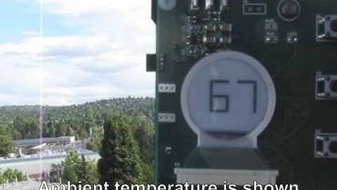 Ambient RF-powered Display Node