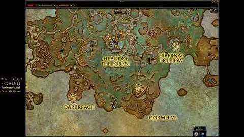 Elusive Faerie Cache bug WoW