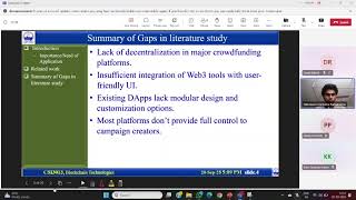 Decentralised Crowdfunding Platform | Blockchain | Presentation 