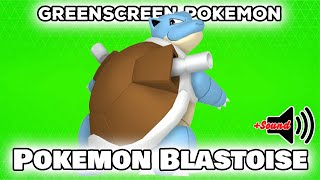 Pokemon Blastoise | GreenScreen | Pokemonn GO | 👍POGO✅✨