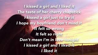 I KISSED A GIRL - ANGÈLE COVER - LYRICS - (KATY PERRY)