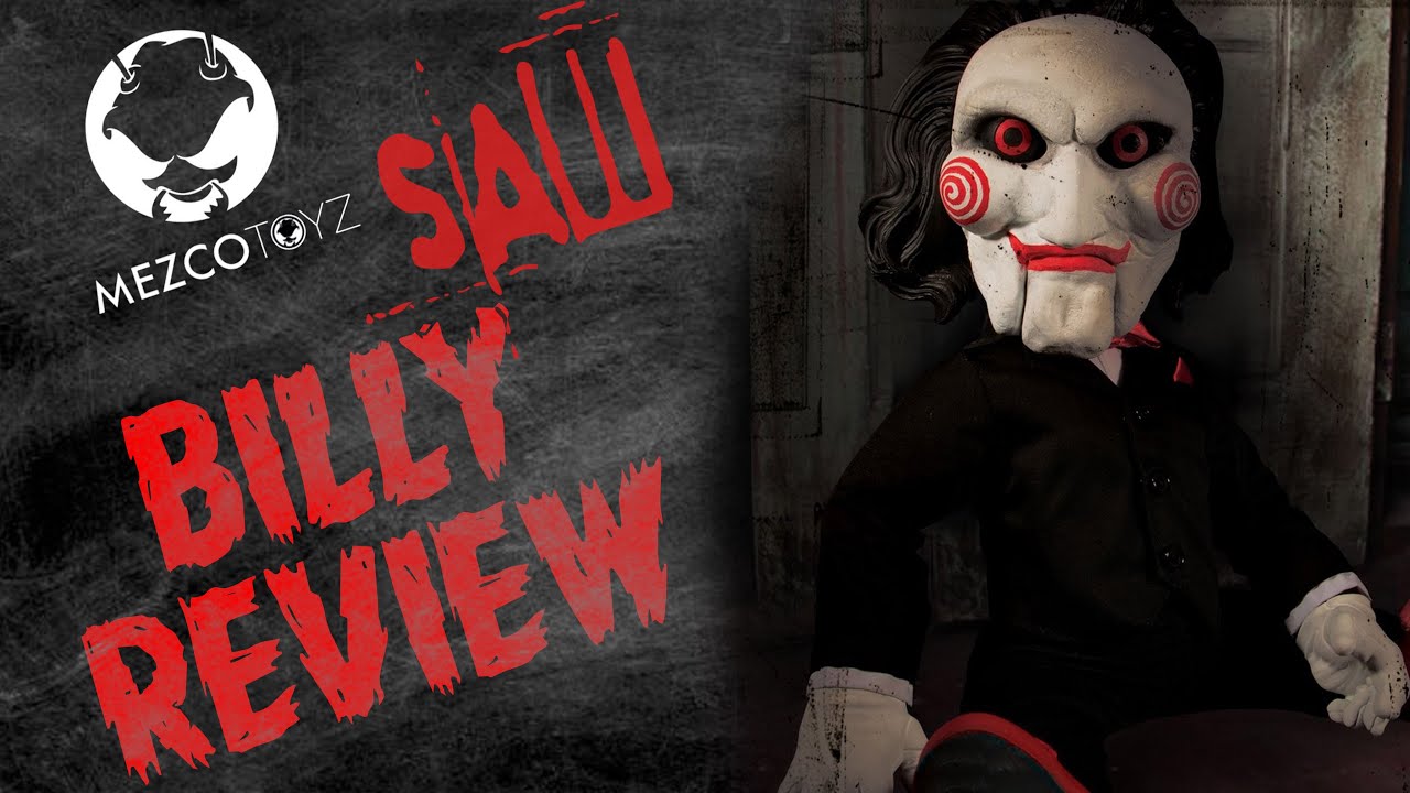 Mezco Saw MDS Mega Scale Talking Billy Review YouTube