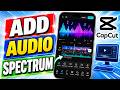 How to Create Audio Spectrums in CapCut Mobile!