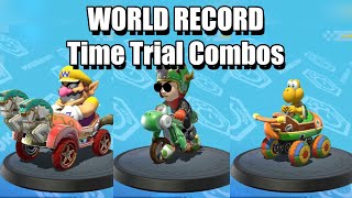 Trying to WIN with 200cc Time Trial Combos [Mario Kart 8 Deluxe]