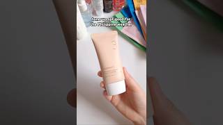 #numbuzin porcelain base-skip tone-up beige 🥵 wear test in hot & humid weather
