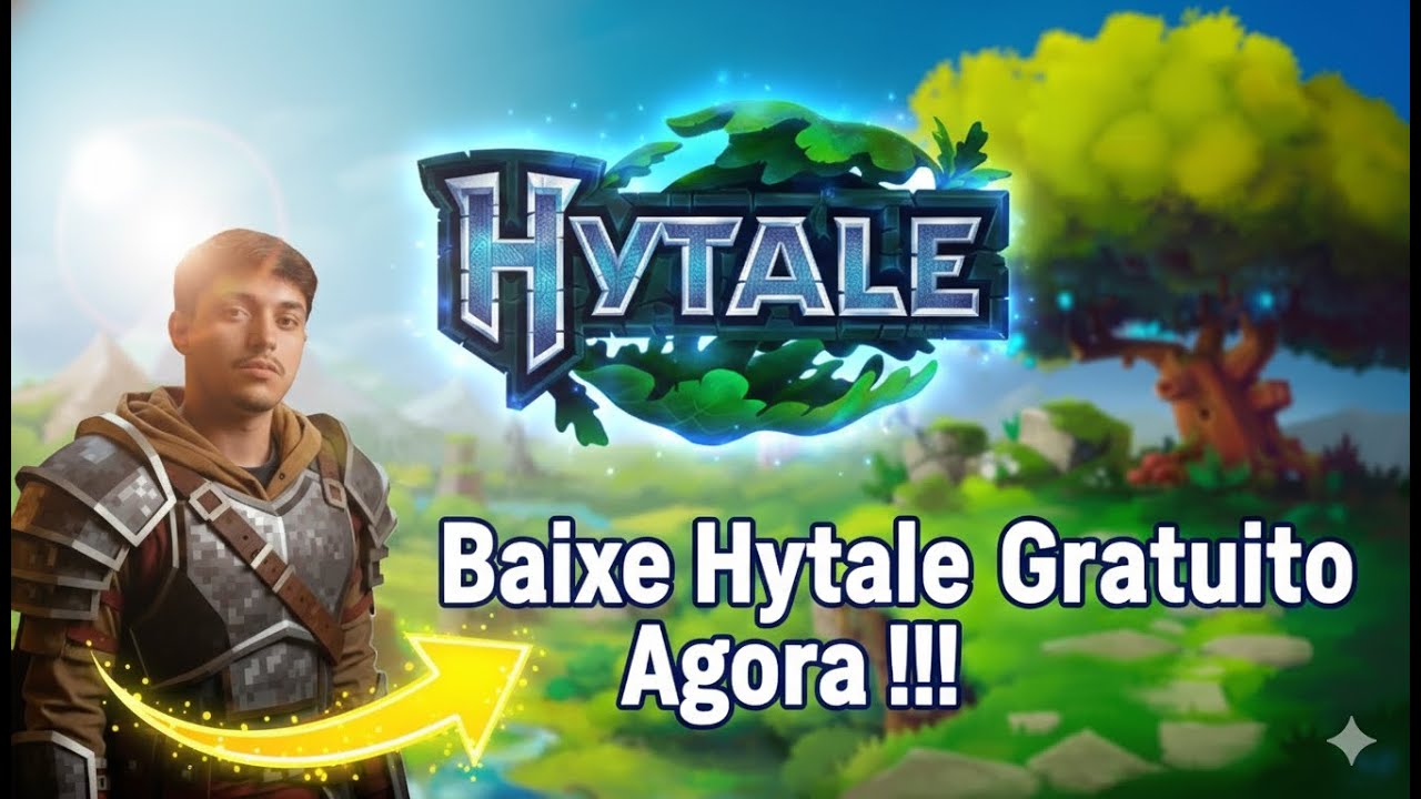 COMO BAIXAR E INSTALAR HYTALE ORIGINAL GRATUITAMENTE 2026 