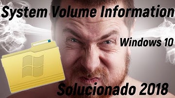 System Volume Information, Solução definitiva! Explicação+Tutorial da Solução