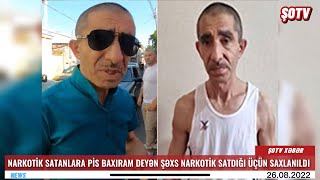 Narkotik satanlara pis baxıram deyən şəxs özü narkotik satdığı üçün tutuldu