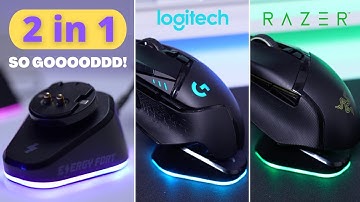 Goodbye Razer, Hello Energy Fort 😏 | Energy Fort Mouse Charging Dock REVIEW |