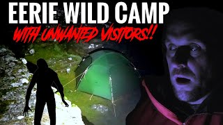 I AM NOT ALONE! Eerie SCARY Solo Camp (Cloud Peak 2 Winter Wild Camp)