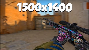 CS:GO : Resolution 1500x1400